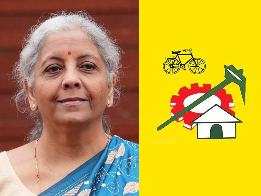 nirmala sitharaman tdp party