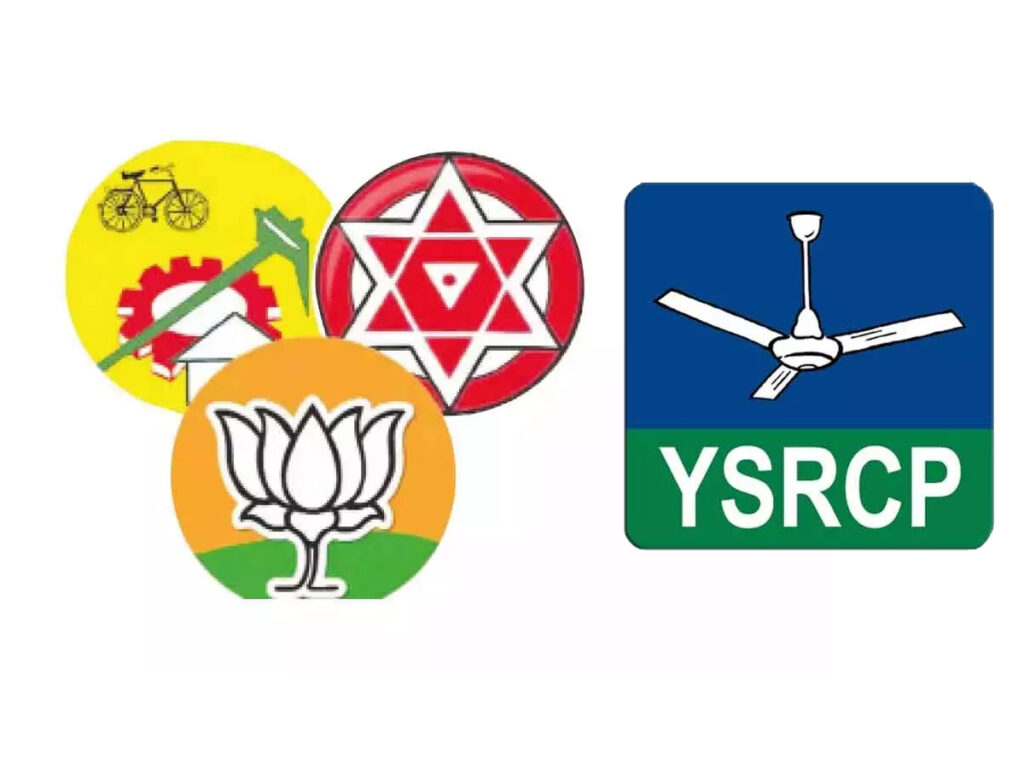 tdp ysrcp janasena bjp party