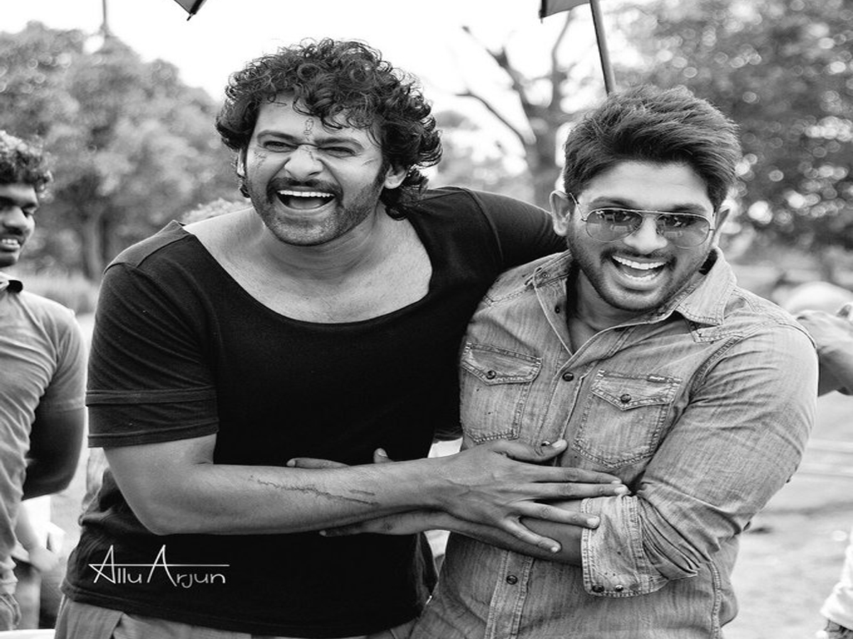 Allu Arjun prabhas