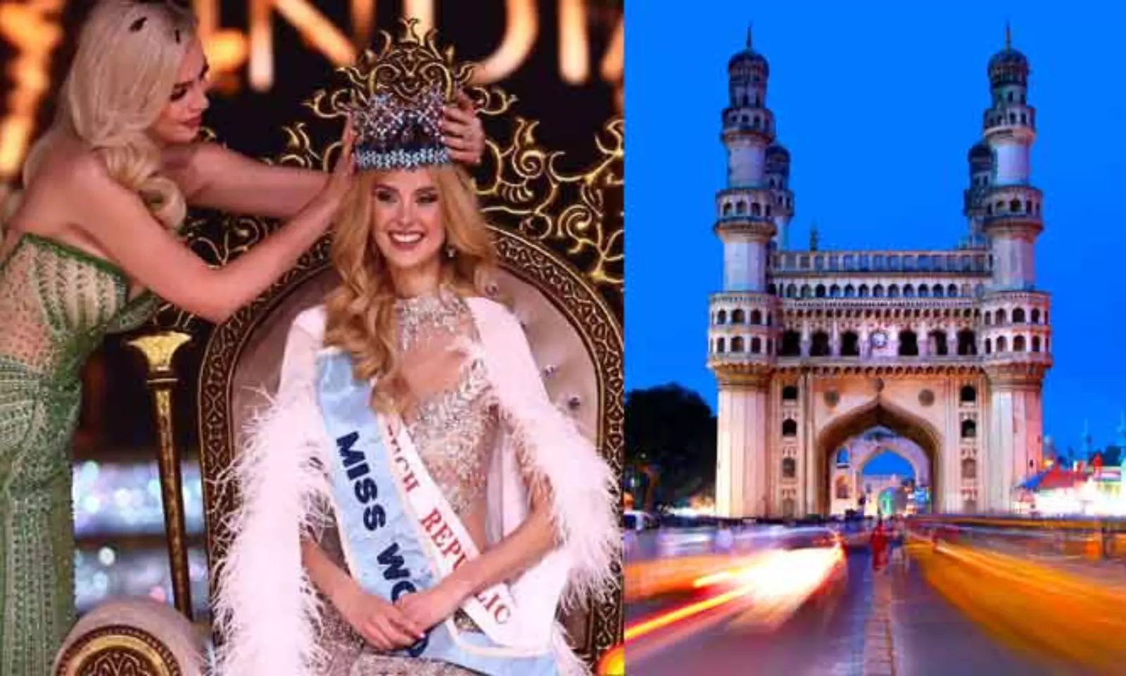 The 72nd Miss World pageant will be held in Hyderabad.