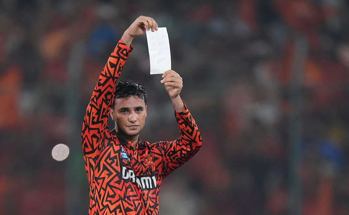 Abhishek Sharma's Mysterious Note After 40-Ball 100 For SRH vs PBKS Revealed