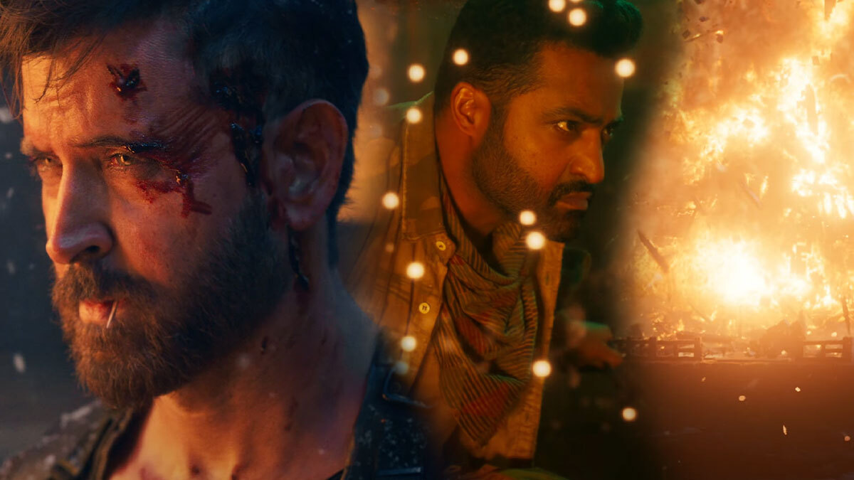 War 2 teaser released NTR's village mass look is amazing