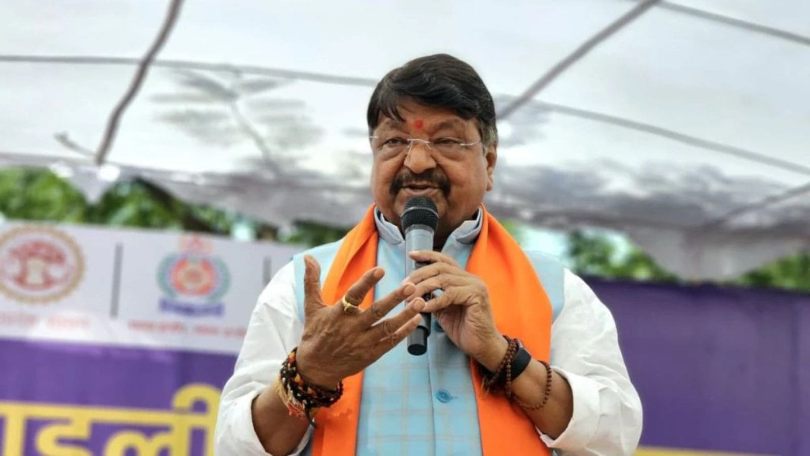 Madhya Pradesh Minister Kailash Vijayvargiya