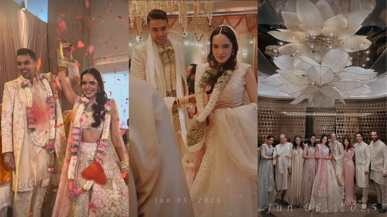 Orange Movie Actress Shazahn Padamsee Wedding 