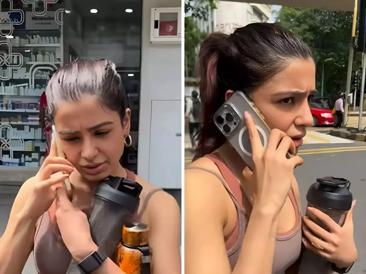 Samantha Angry on Paps Outside Her Gym Watch Viral Video