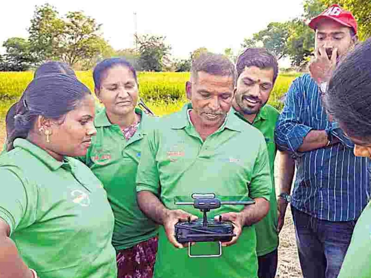It was revealed that drones will be provided to women's groups