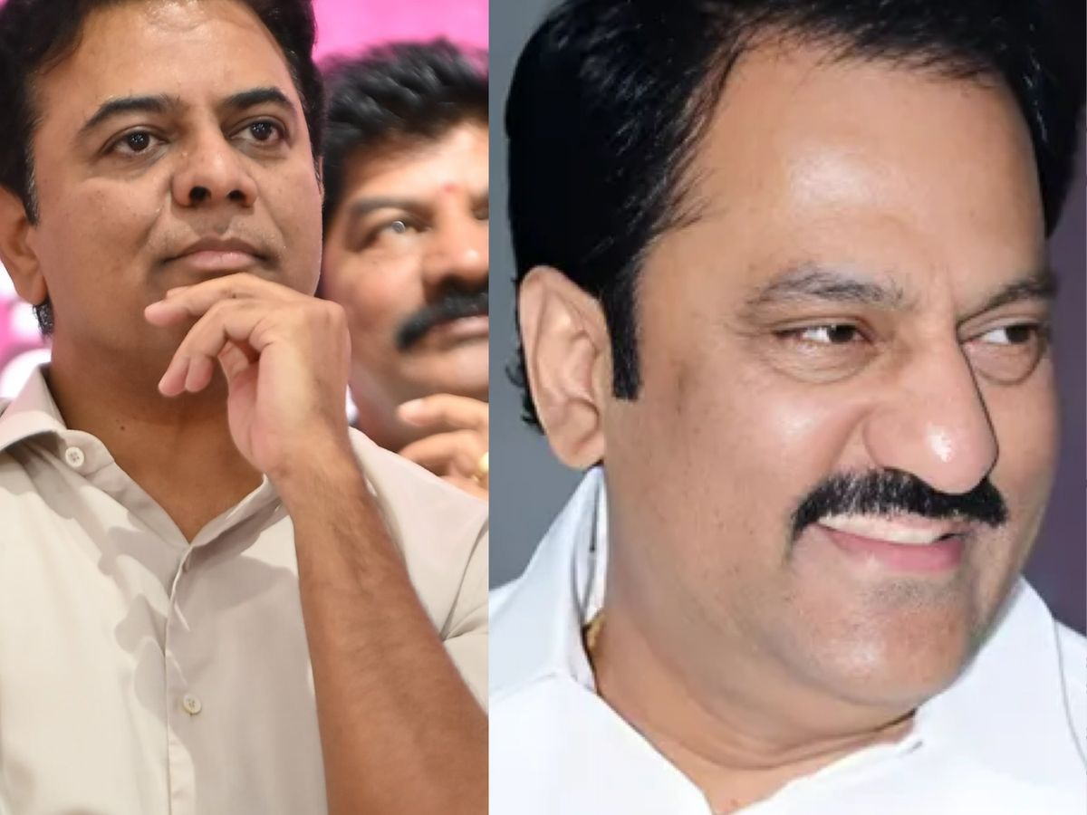 KTR visited MLA Gopinath, who is undergoing treatment at AIG Hospital.