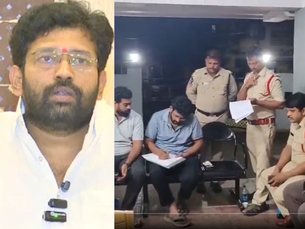 Jakkampudi Raja under house arrest