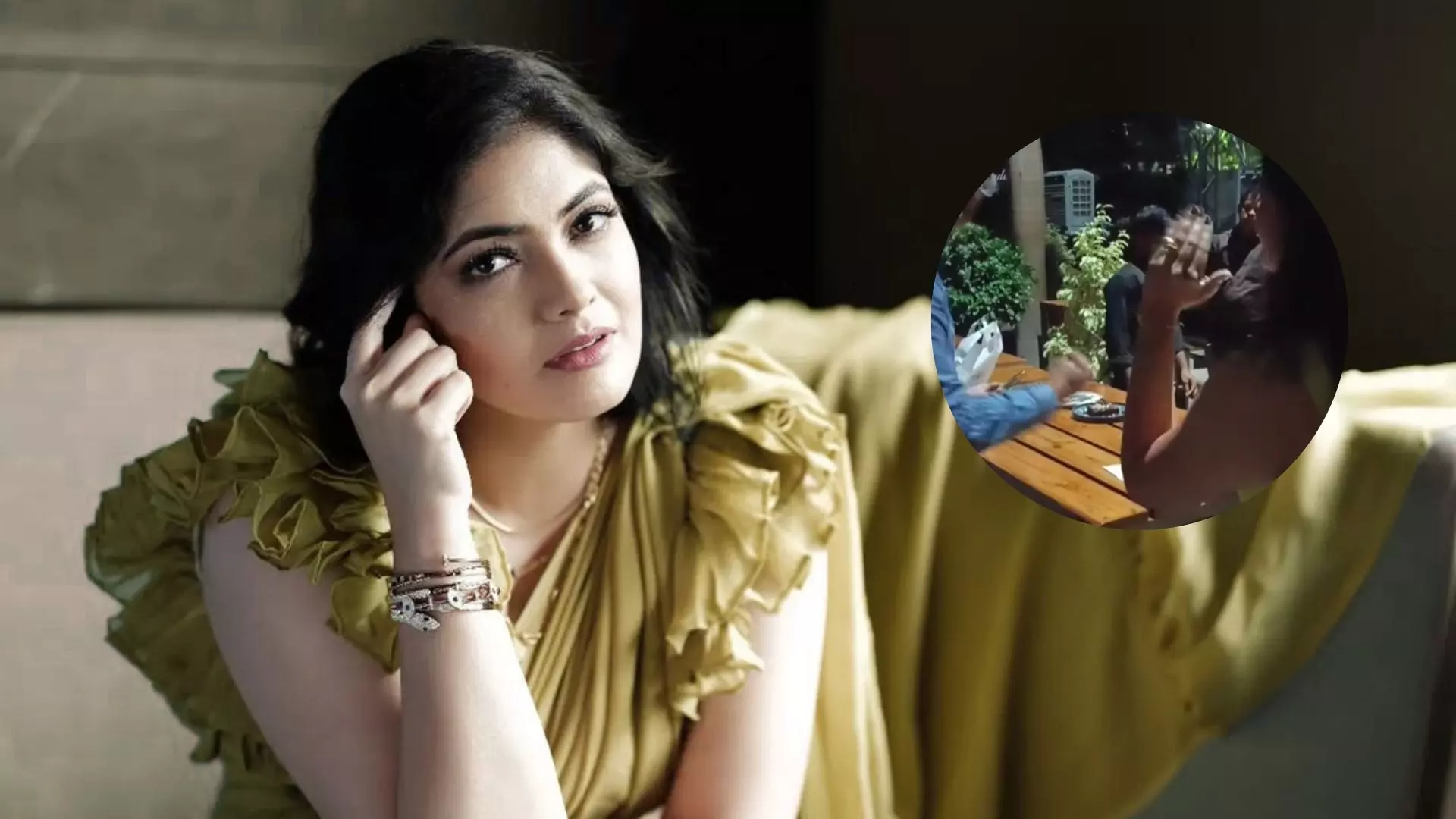 Actress Kalpika's father Sanghwar Ganesh has filed a police complaint