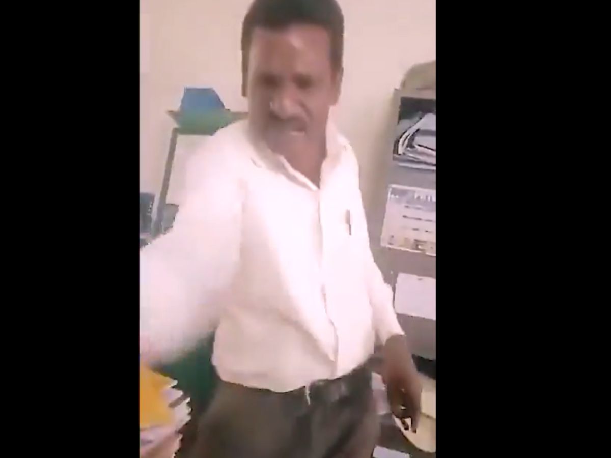 Headmaster drunk and threw himself in front of Deputy DEO