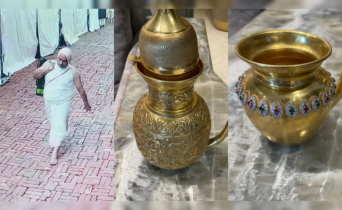 Huge theft in Red Fort Kalashas worth Rs.1 crore stolen