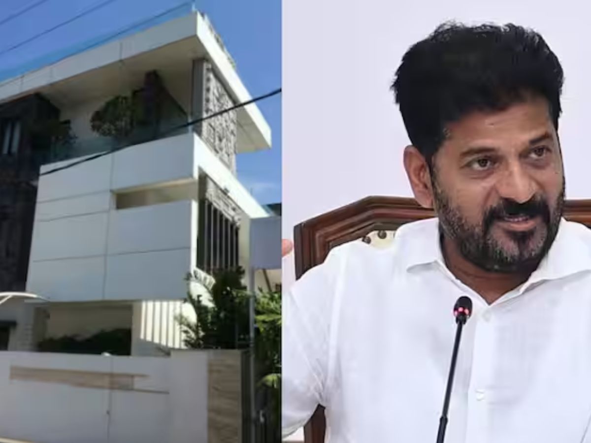 Revanth Reddy House Wall Demolished