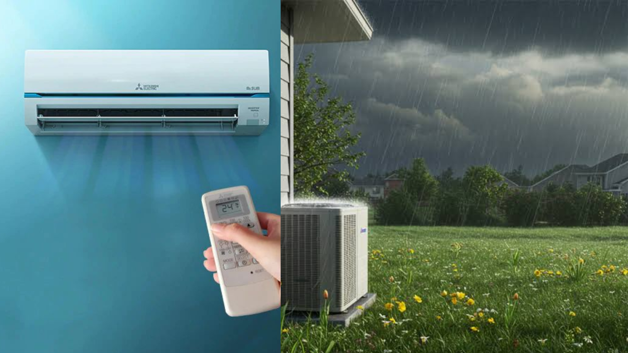 Rain Outside, AC Inside: Is It Safe?