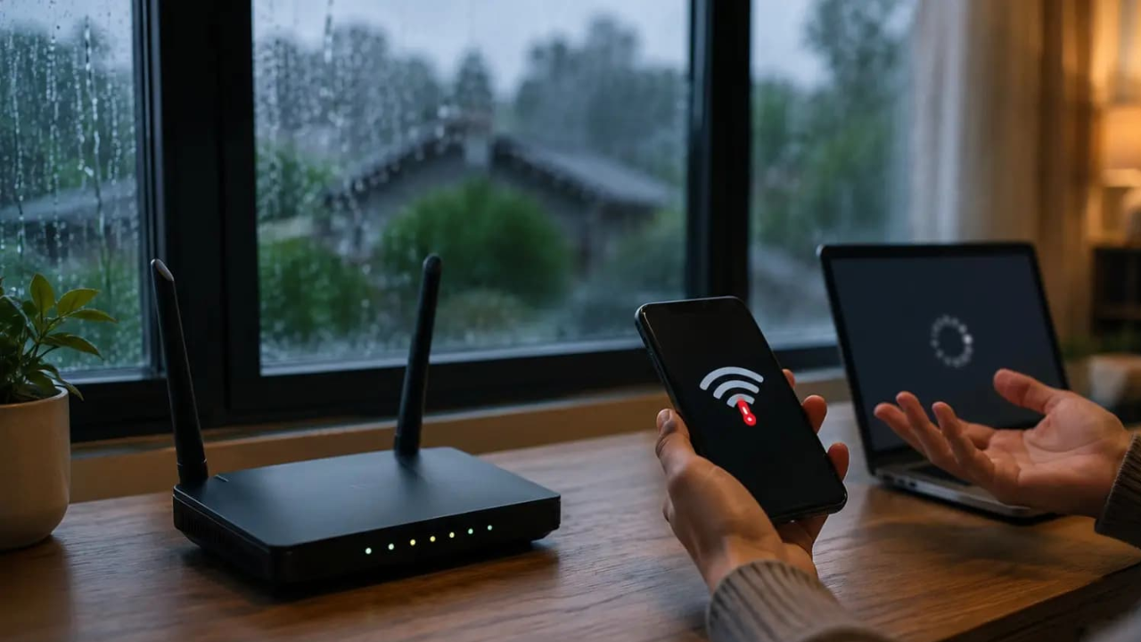 Why Is the Internet Slow During Rain? The Real Reasons Explained