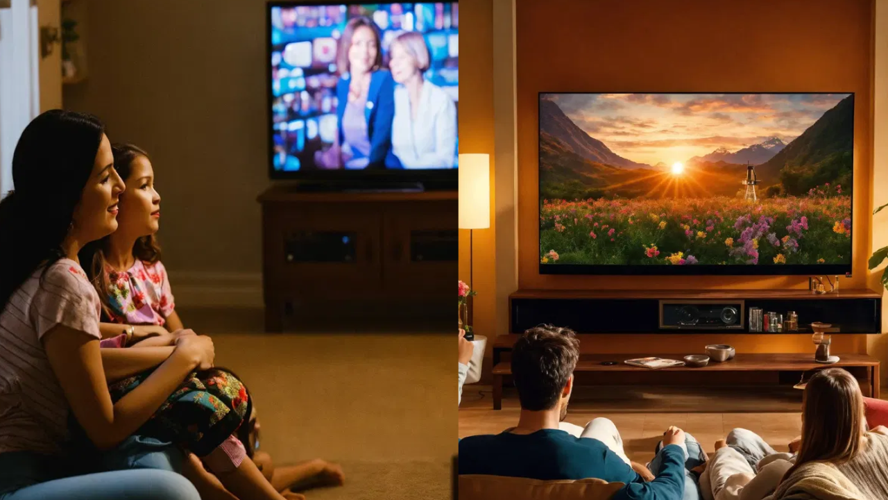 Watching TV Up Close: Does It Really Harm Your Eyes? Science Explained