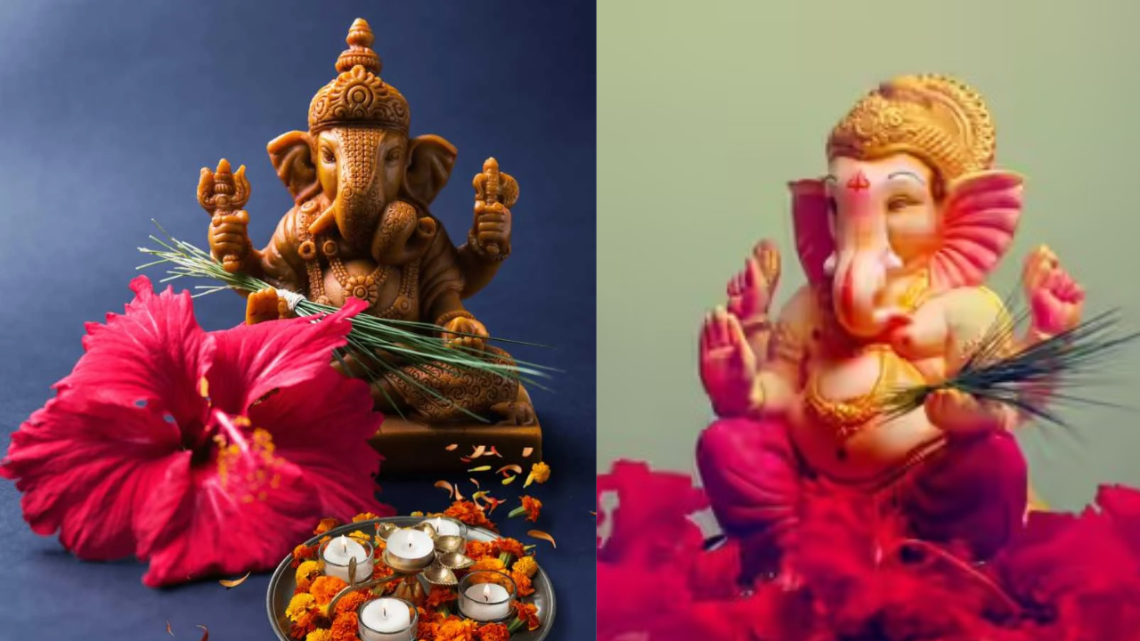 Why Are These 3 Flowers Special for Lord Ganesha? Know the Spiritual Beliefs